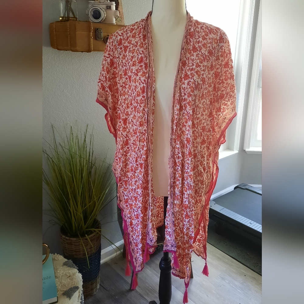 Vince Camuto tassel cover up
